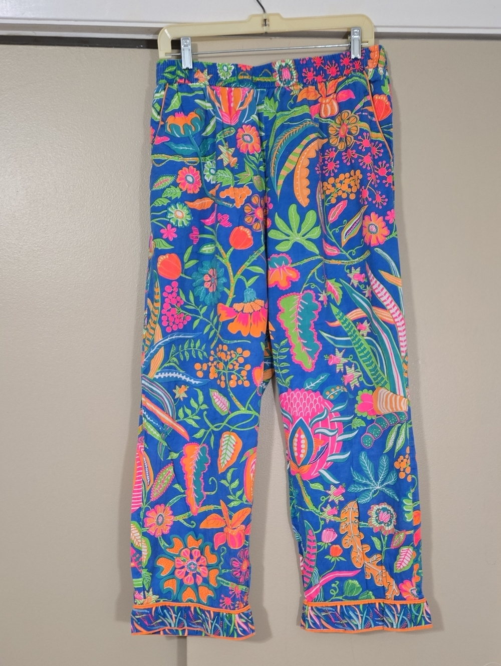 Gretchen Scott Floral Print Pants Suze XL